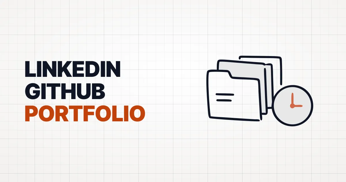 Portfolio: LinkedIn + GitHub