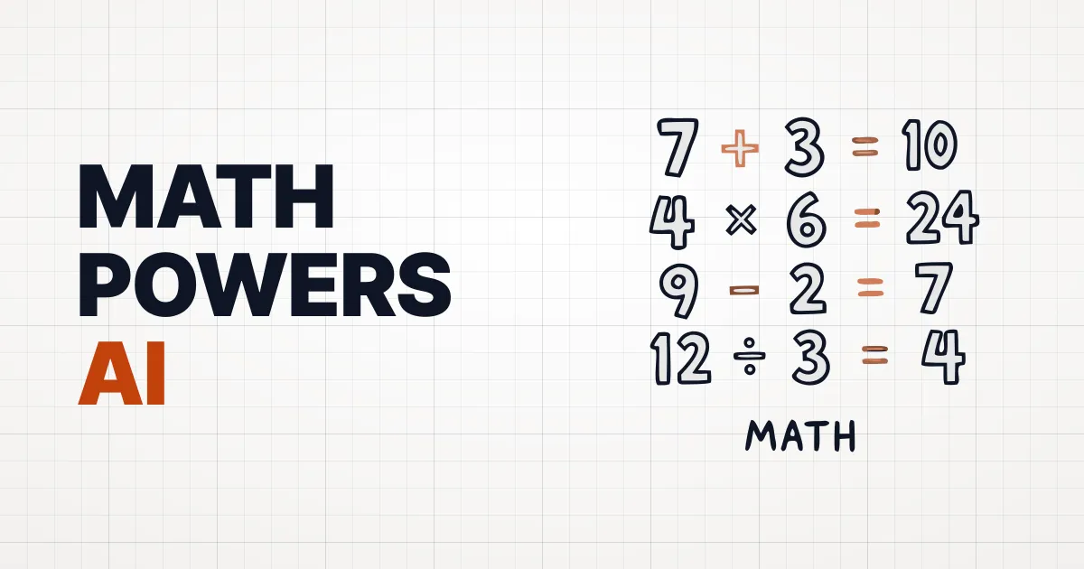 U1.1 — Why Mathematics Became the Language of AI