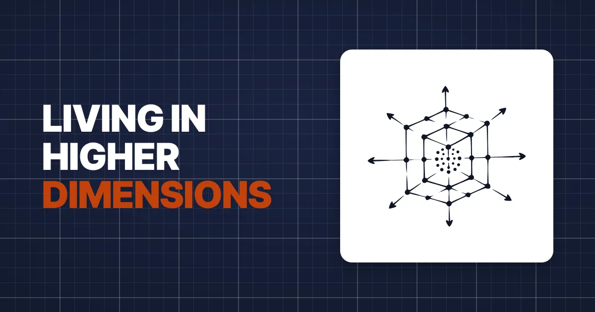 U1.6 — Living in High-Dimensional Space