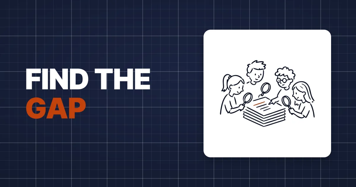 Chapter 6: Finding the Research Gap