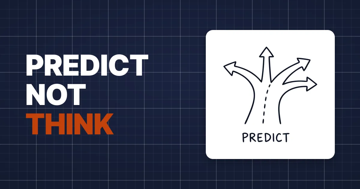 2. AI Doesn't Think… It Predicts