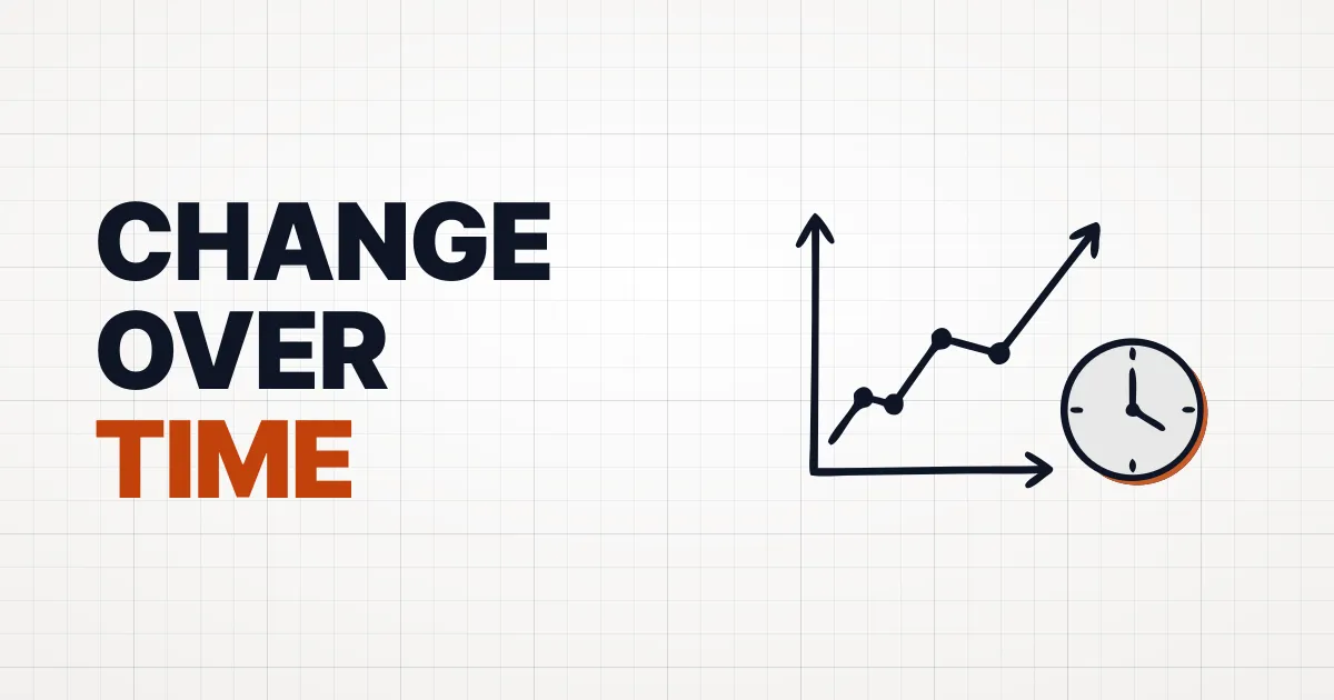 6. Charts That Show Change Over Time