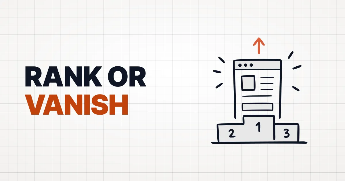 Why Pages Rank or Vanish