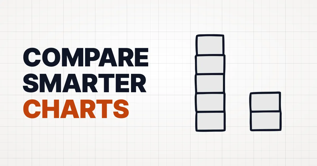 5. Charts that help you compare