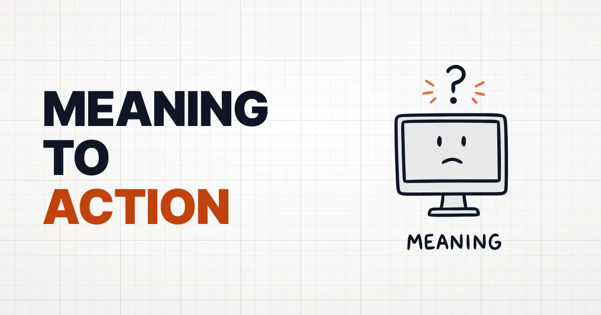 From Meaning To Instructions