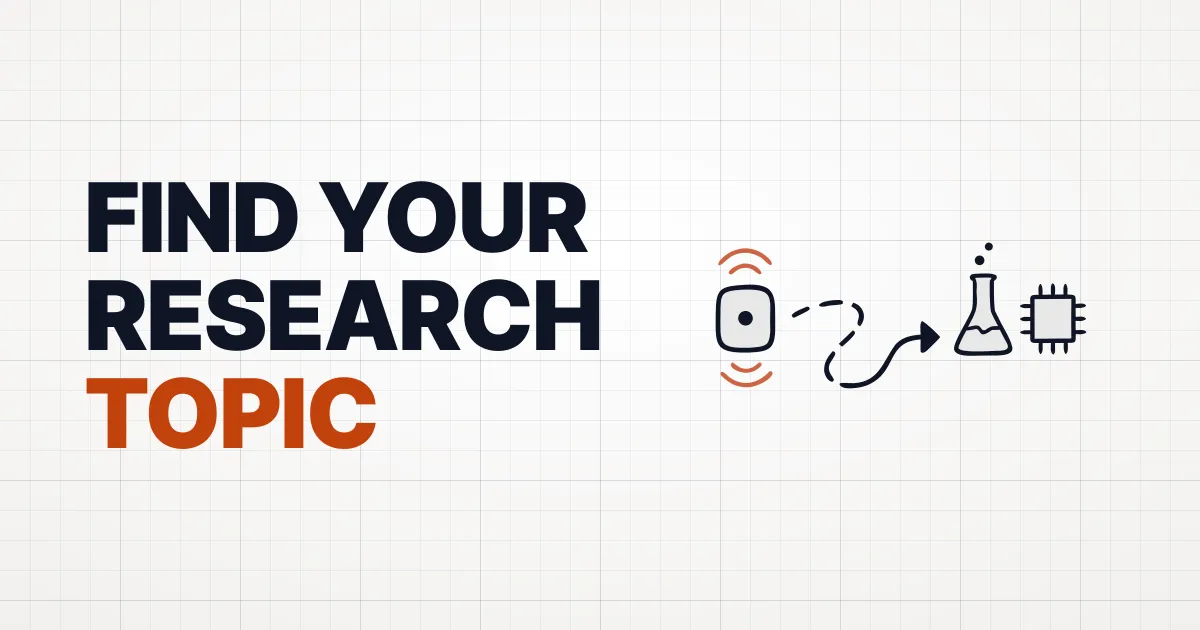 Chapter 8: From Gap to Research Topic